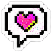 Tiny pixel heart