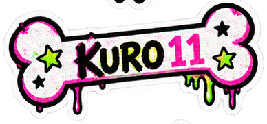 KURO 11 bone sticker